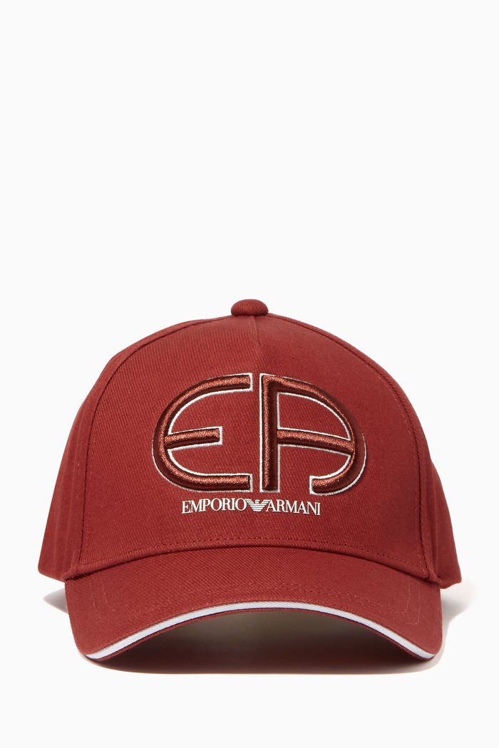

R-EAcreate Capsule Collection Baseball Cap in Twill, Red