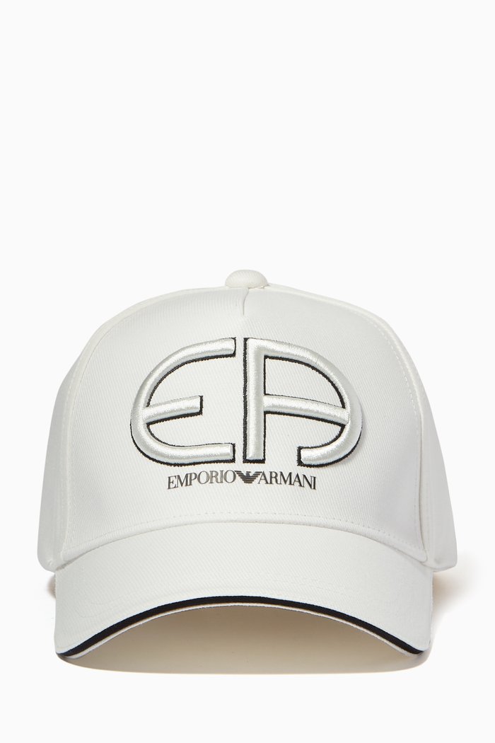 

R-EAcreate Capsule Collection Baseball Cap in Twill, White