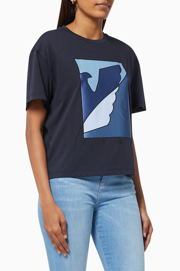 

EA Eagle 1981 T-shirt in Cotton Jersey, Blue