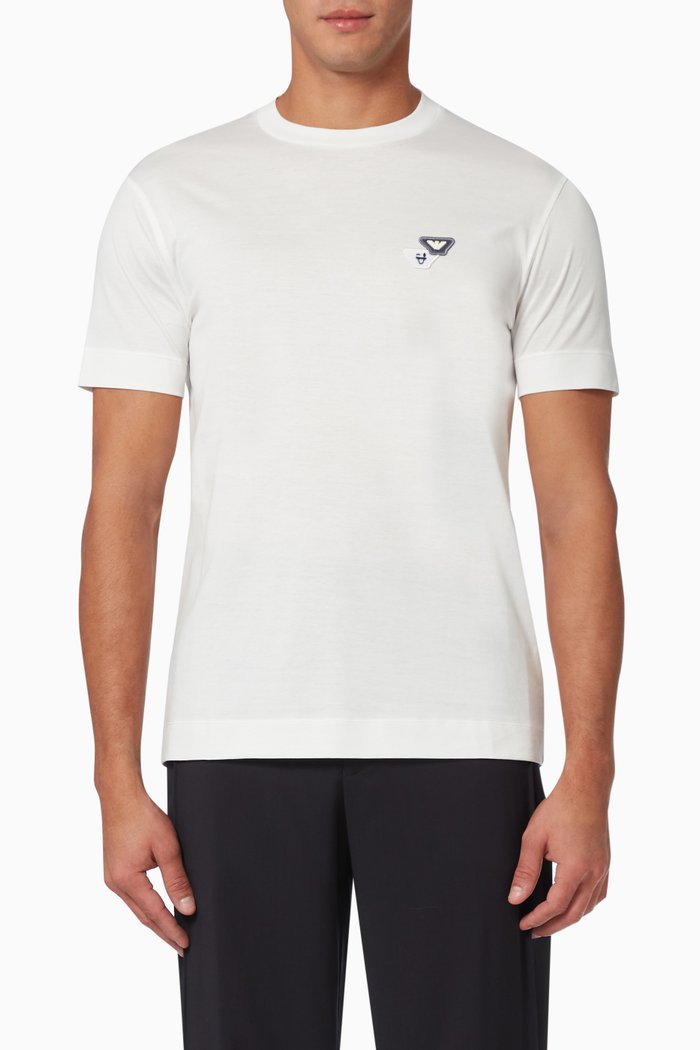 

EA Emoji Capsule Collection T-shirt in Cotton Jersey, White