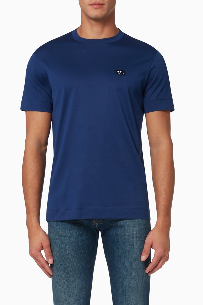 

Emoji Capsule Collection T-shirt in Jersey, Blue