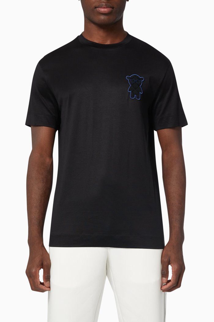 

EA Manga Bear Capsule Collection T-shirt in Jersey, Black