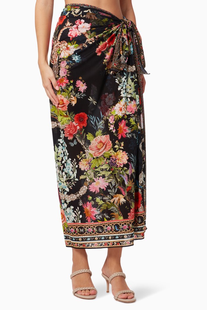 

Hampton Hive Long Sarong, Black