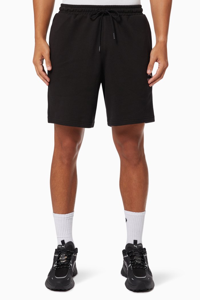 

Classic Logo Shorts in Cotton, Black