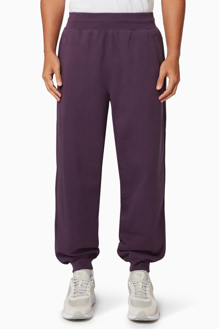 

MMQ Sweatpants in Cotton Fleece, Purple