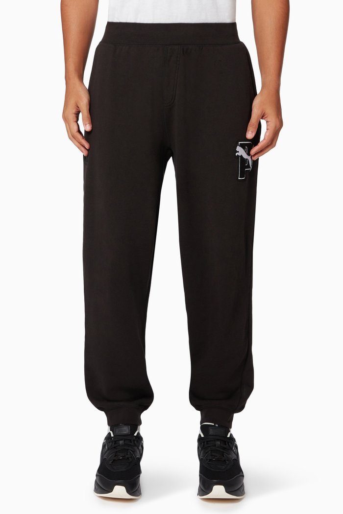 

PUMA x PUMA Sweatpants in Jersey, Black