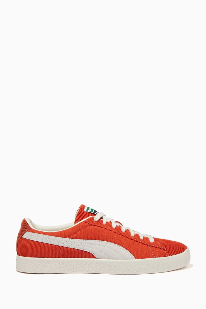 

x Butter Goods Basket Vintage Sneakers in Corduroy, Orange