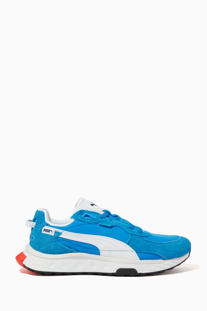 

Wild Rider Vintage Sneakers in Textile, Blue