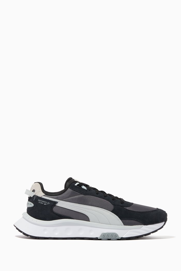 

Wild Rider Rollin Sneakers, Black