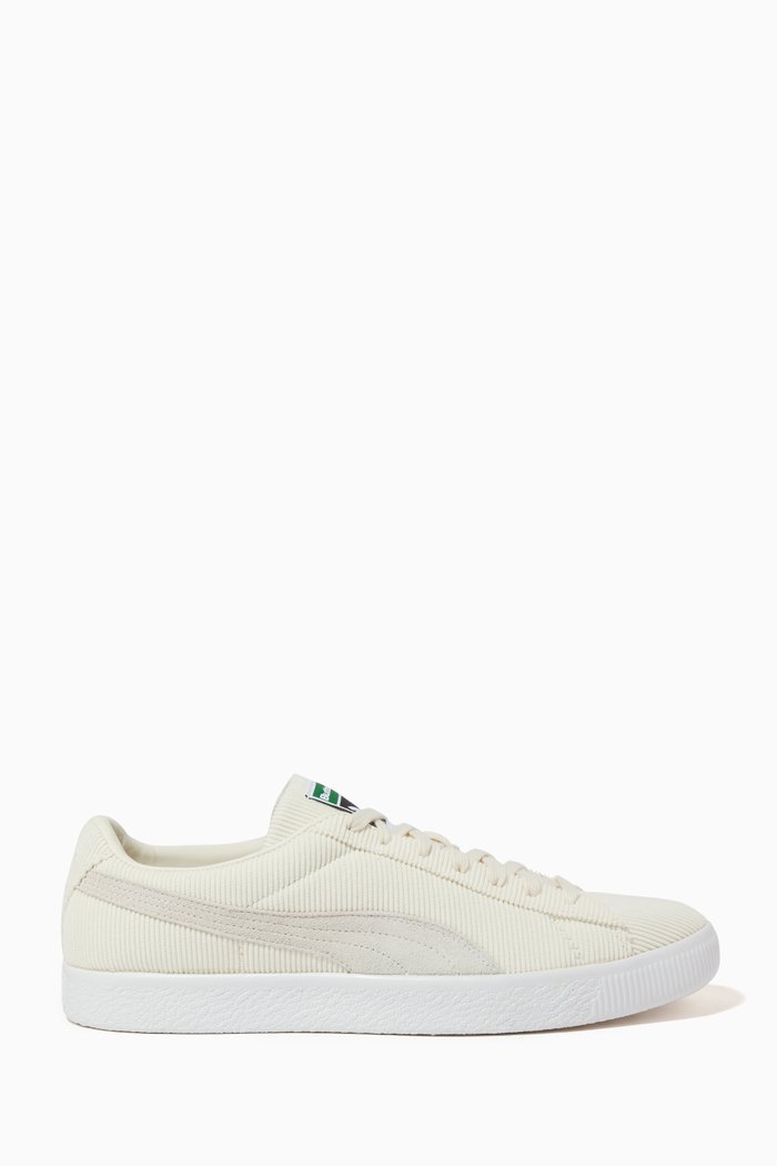 

Butter Goods x Basket VTG Cream Sneakers in Corduroy, Neutral