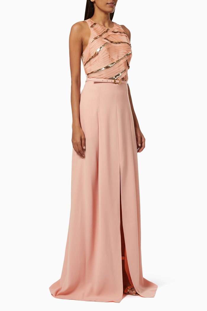 

Divisible Dress in Tulle & Crêpe, Pink