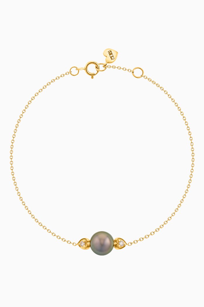 

Lulu amongst Hearts Bracelet in 18kt Yellow Gold
