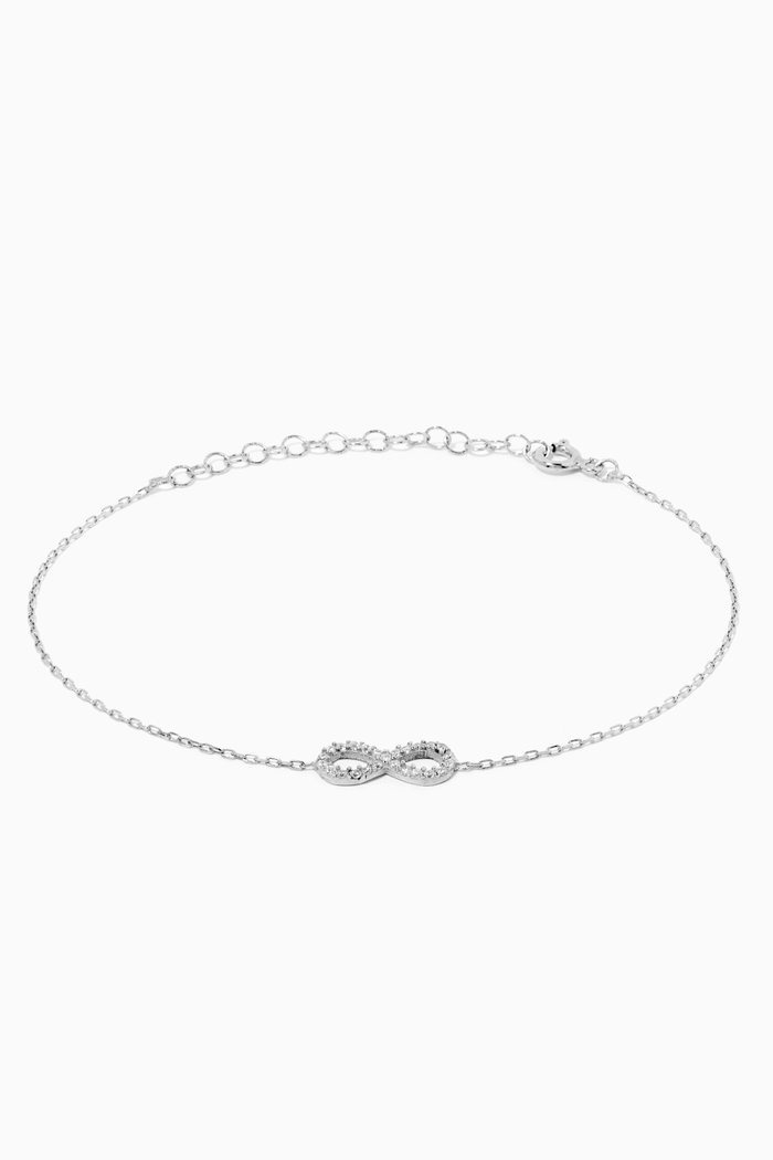 

Infinity Bracelet, Silver