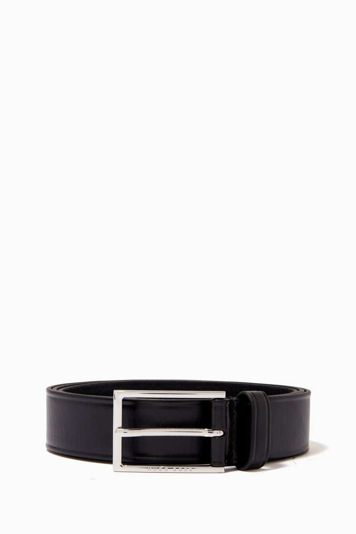 

Carmello Belt in Leather, Black