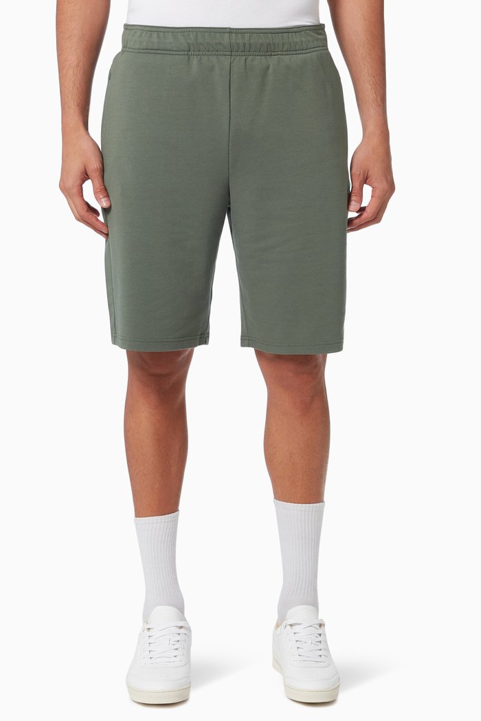 

Flex Shorts in Cotton Blend, Green