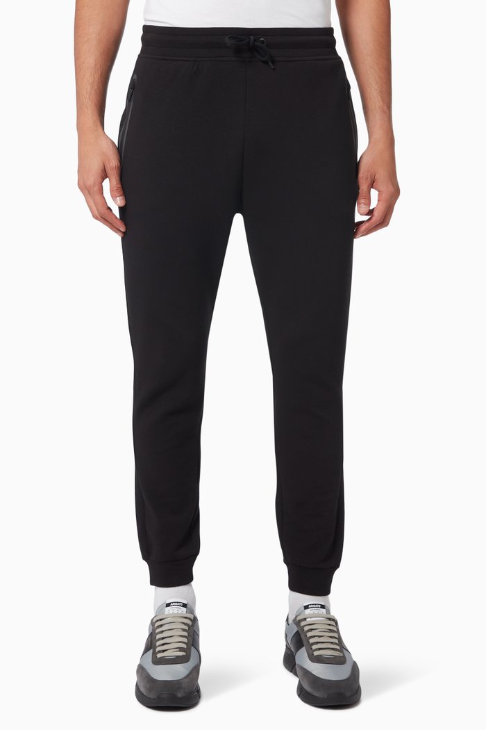 

Training Gymtech Joggers in Cotton Blend, Black
