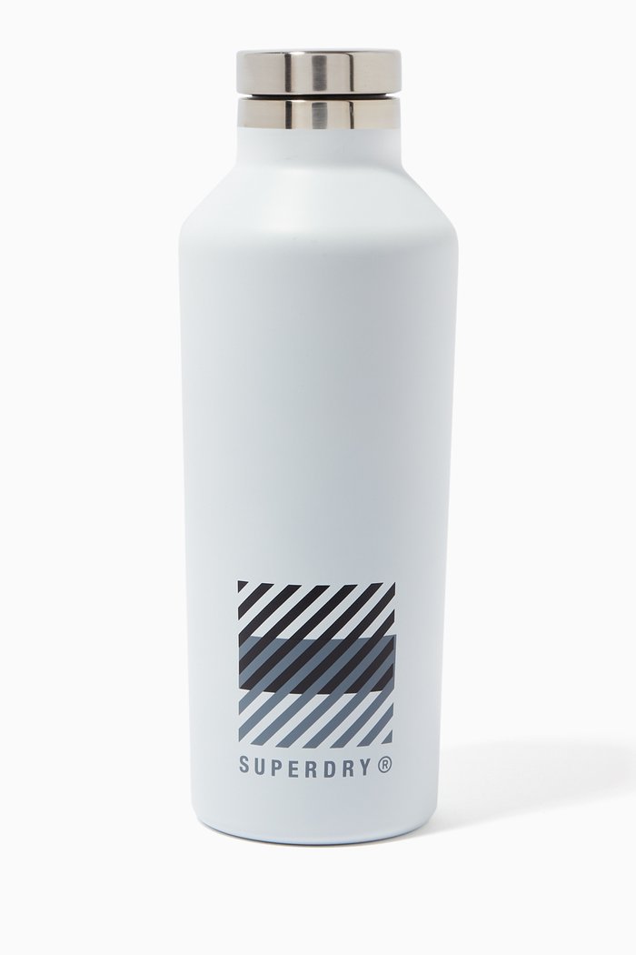 

Training Bottle in Stainless Steel, White