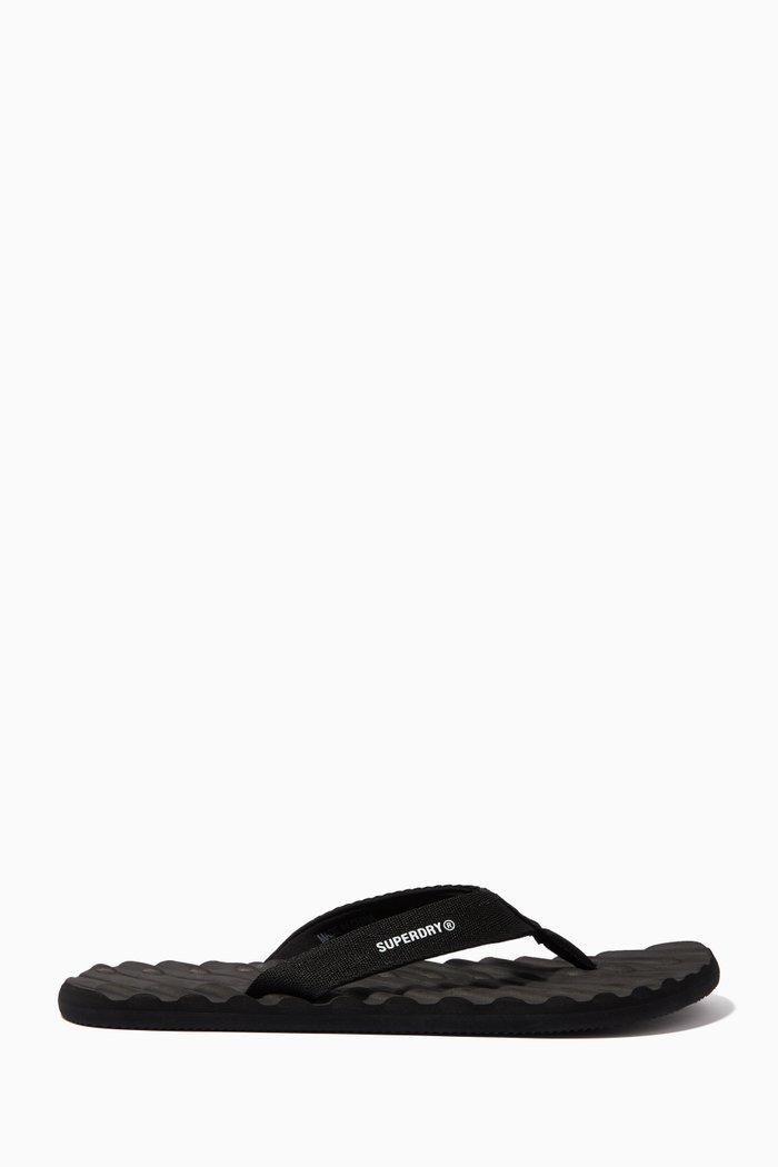 

Swim Flip Flops in Foam, Black