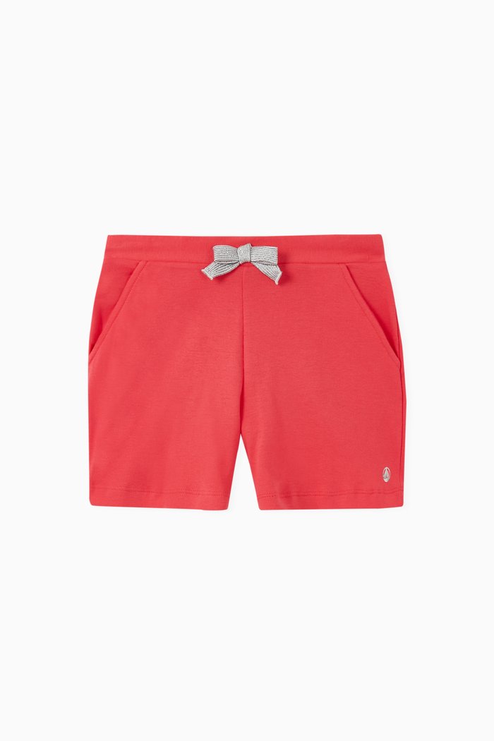 

Logo Shorts in Cotton, Pink