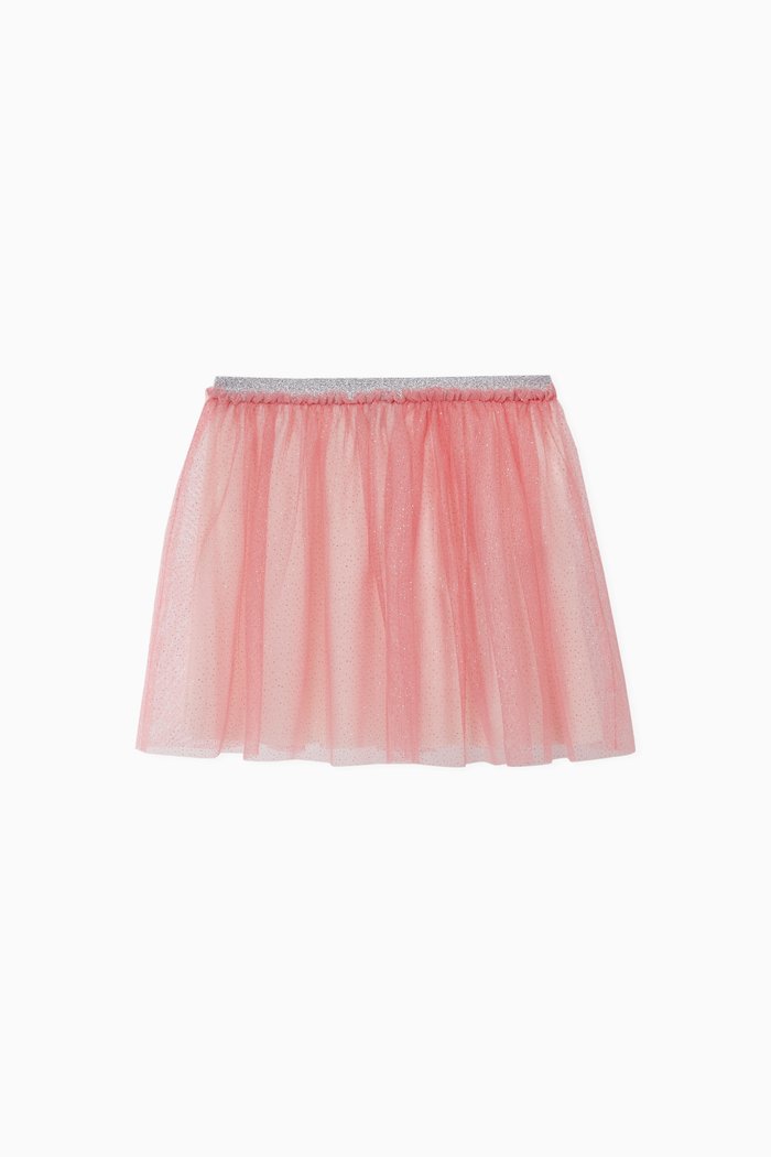 

Glittery Skirt in Tulle, Pink