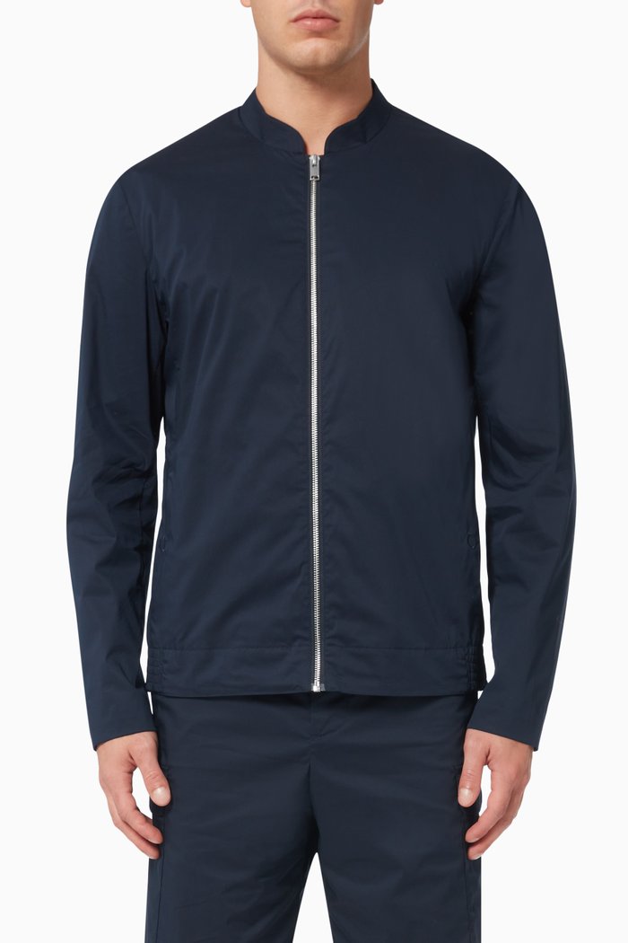 

Jacket in Organic Cotton, Blue