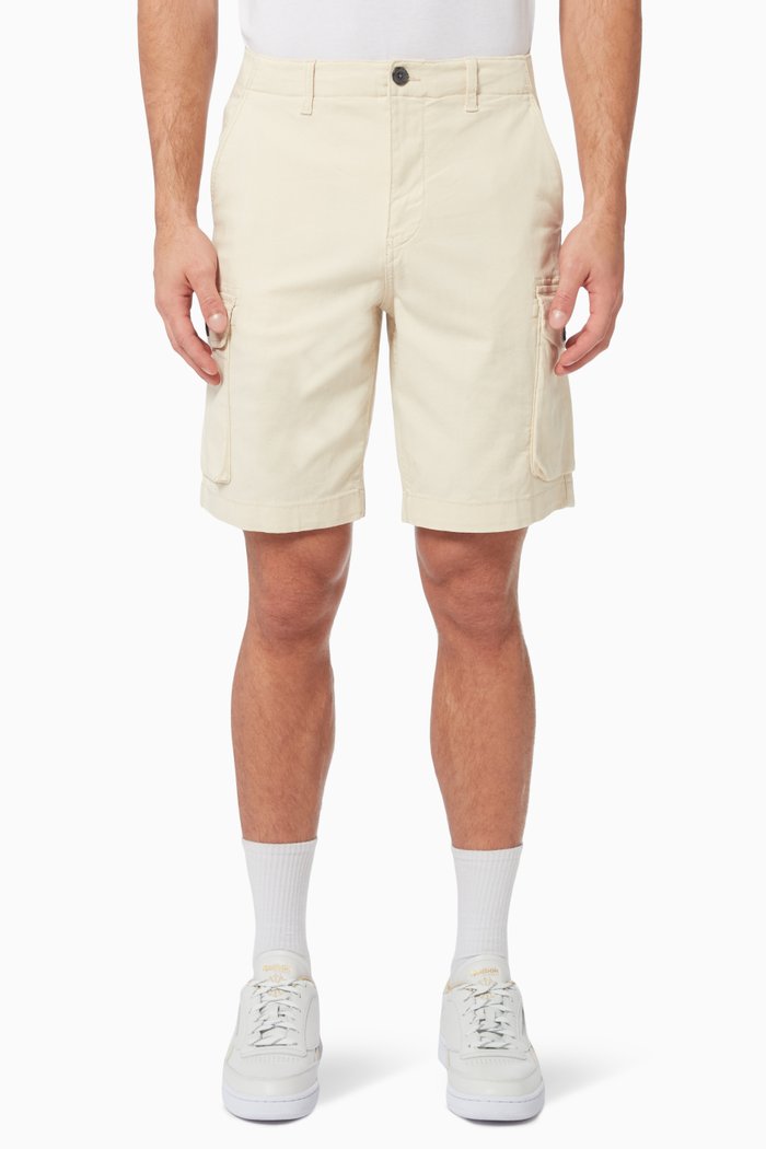 

Cargo Shorts in Organic Cotton, Neutral