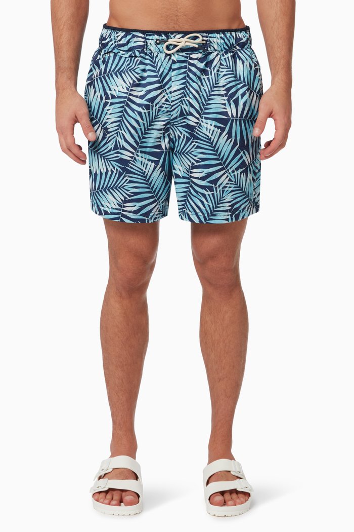 

Floral Print Swimshorts in Recycled Polyester, Multicolour