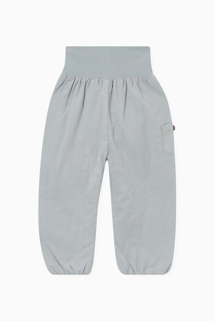 

Trousers in Ribbed Corduroy, Blue