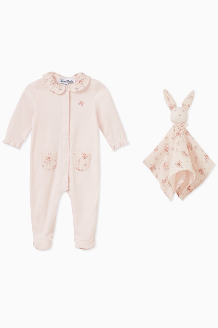 

Pajama Gift Set in Cotton, Pink