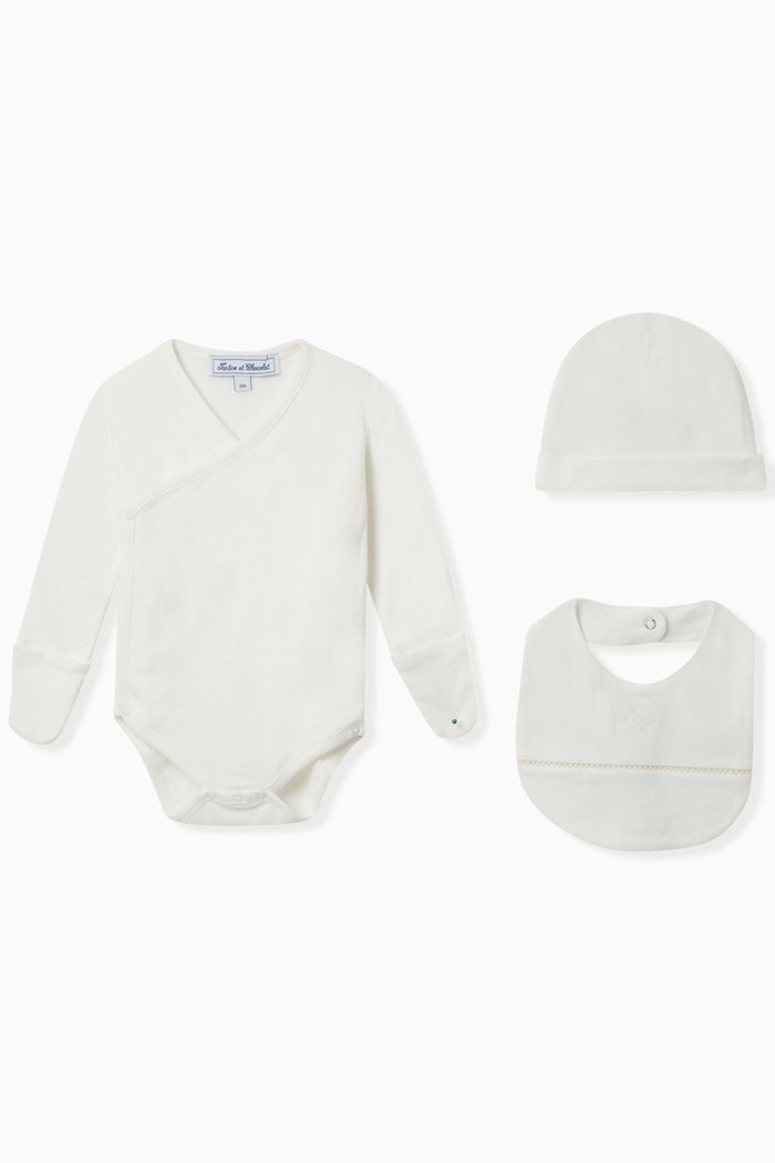 

Footed Pyjama with Doudou Set, Neutral