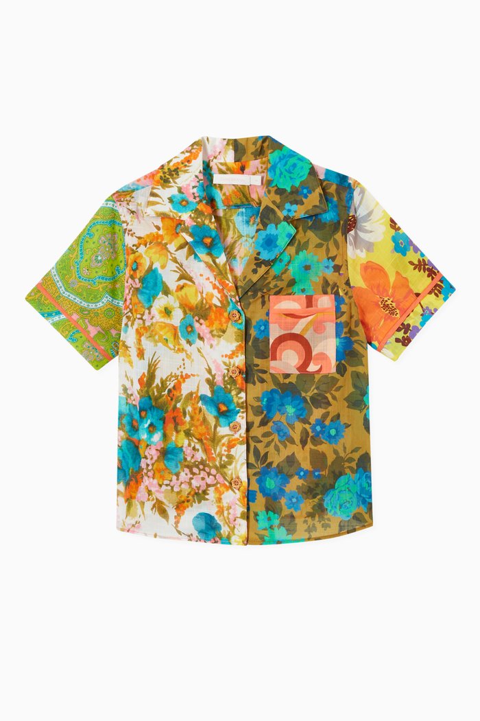 

Estelle Shirt in Cotton, Multicolour