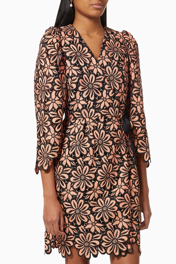 

Kristi Dress in Viscose-blend Lace, Multicolour
