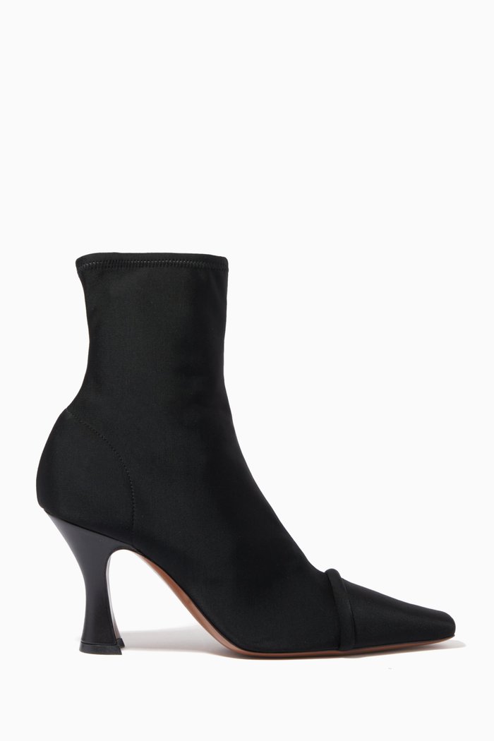 

Ran 80 Ankle Boots in Lycra, Black