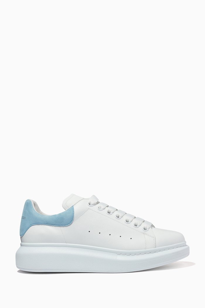 

Oversized Sneakers in Leather, White