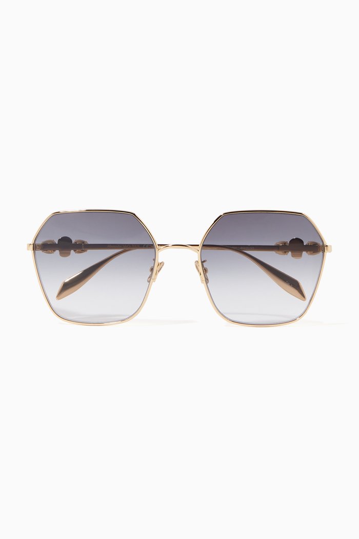 

Skull Droplets Sunglasses in Metal, Multicolour