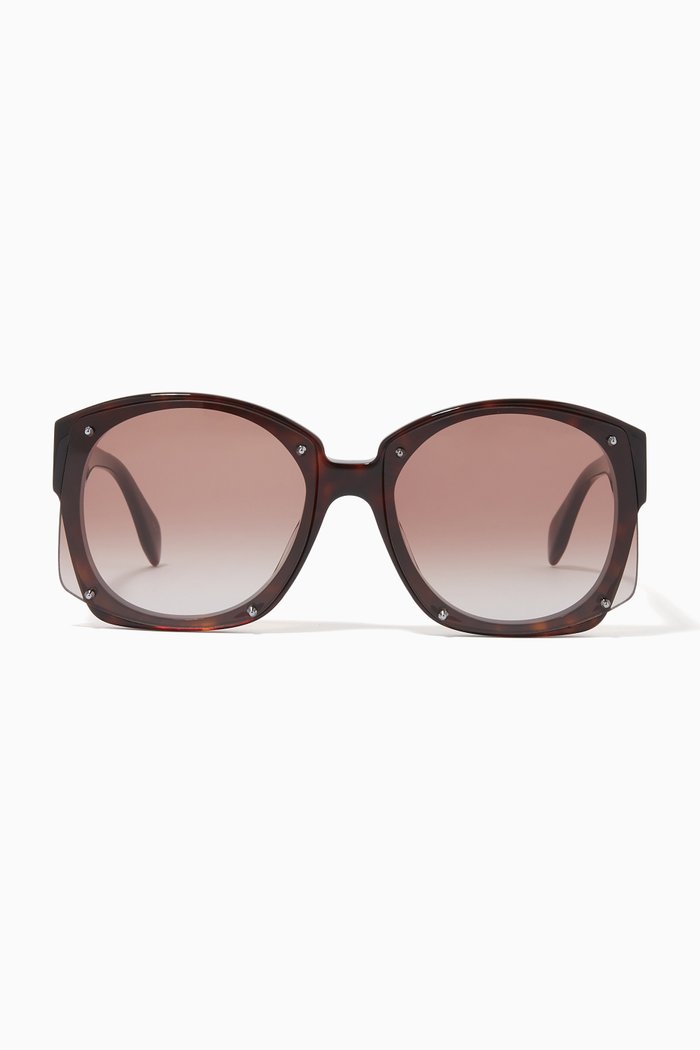 

Square Sunglasses in Acetate, Brown