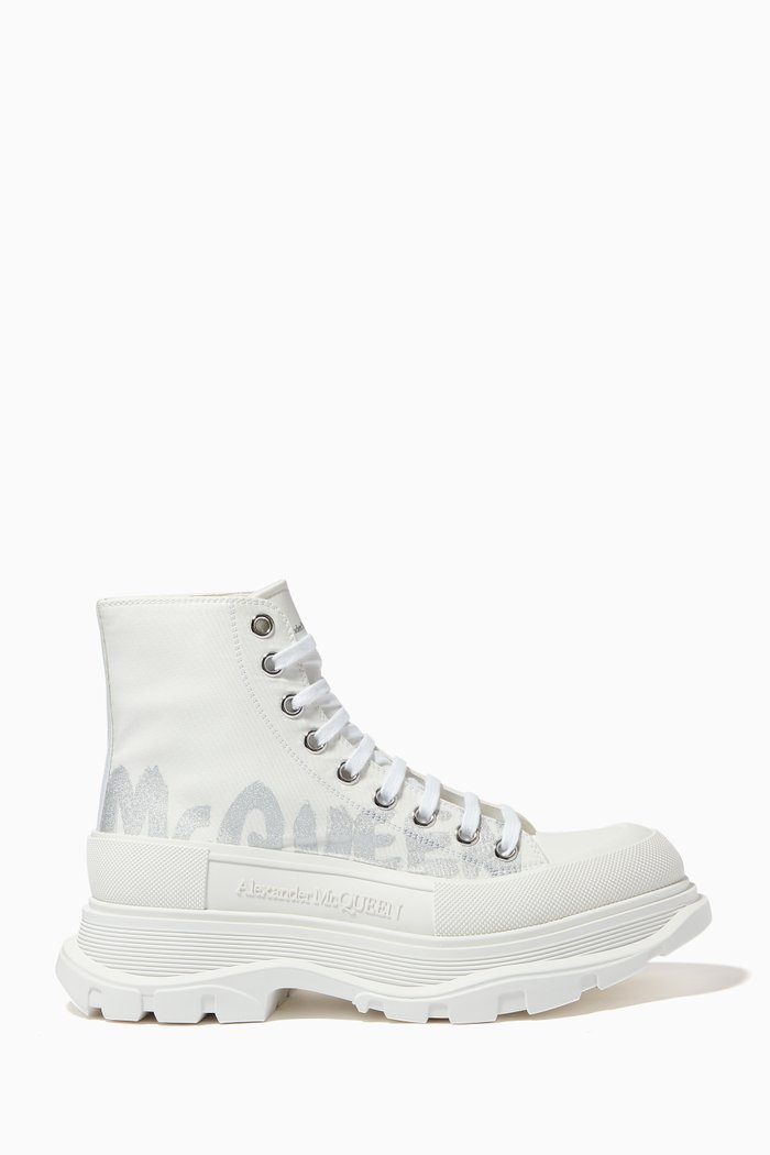 

Tread Slick Boots in Polyfaille, White