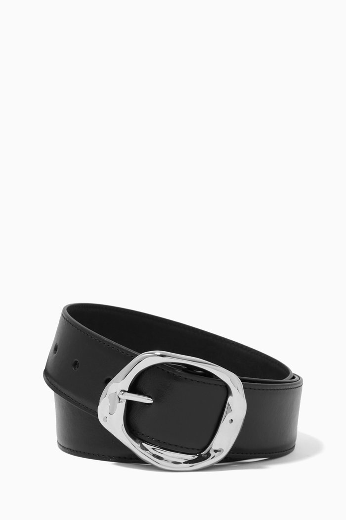 

Molten Belt in Leather, Black