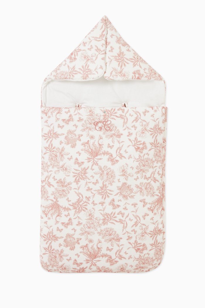 

Floral Sleeping Bag in Cotton, Multicolour