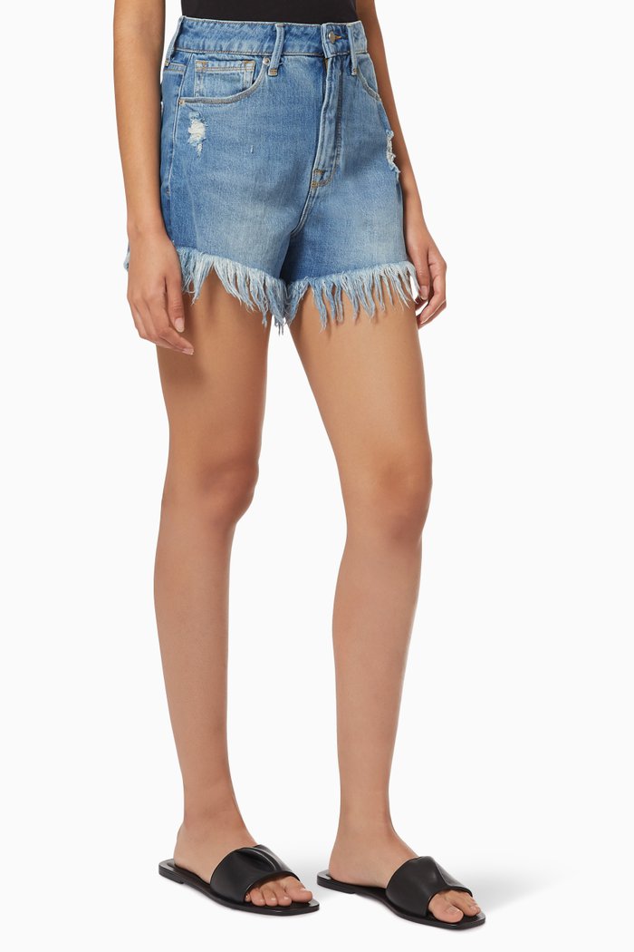

Bombshell Shorts in Cotton, Blue