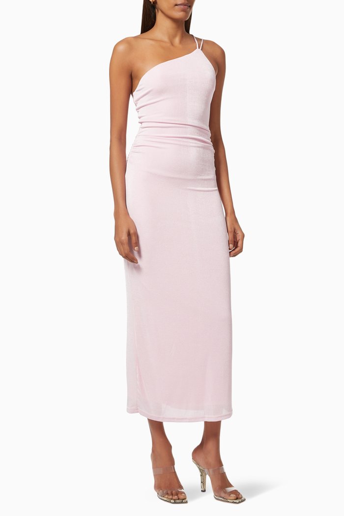 

Bella Dress in Crepe, Pink