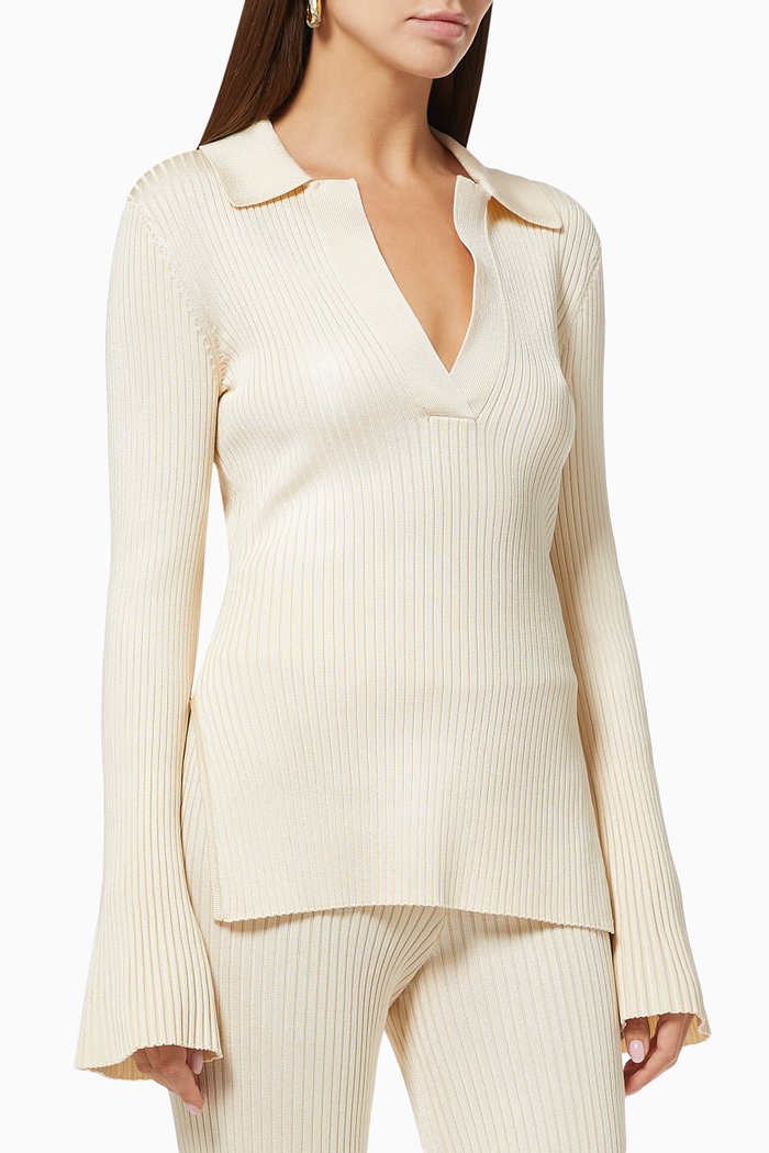 

Sofia Knit Top, Neutral