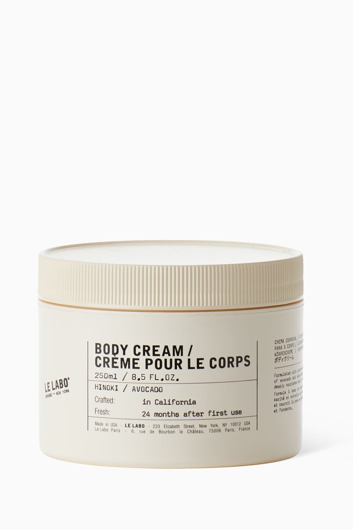 

Hinoki Body Cream, 250ml, Colourless