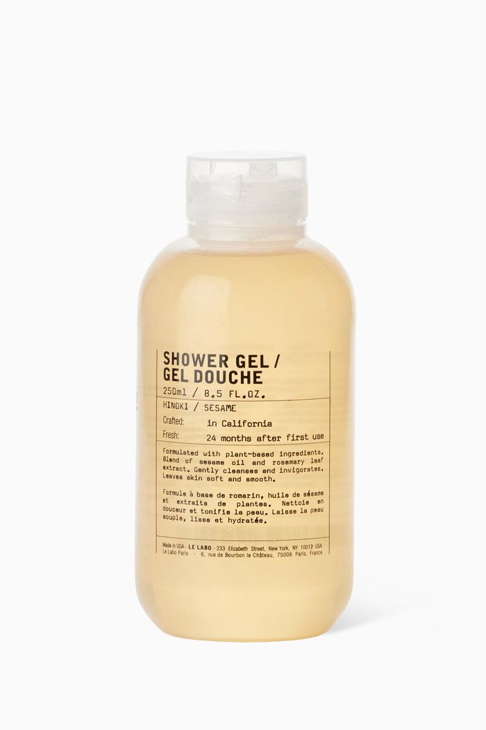 

Hinoki Shower Gel, 250ml, Colourless