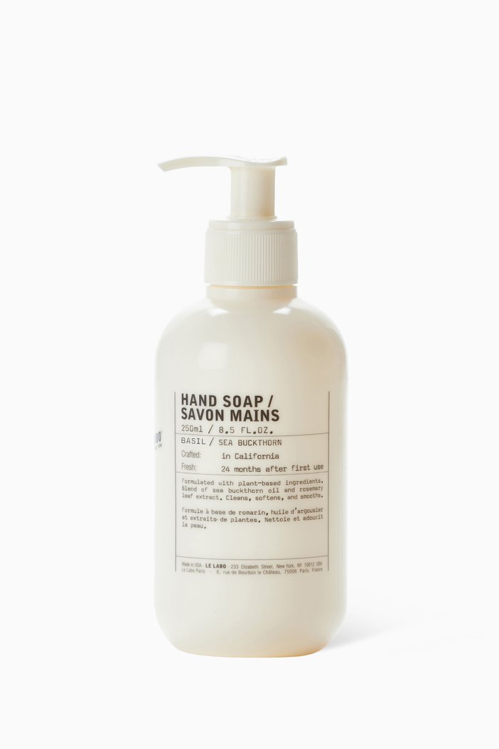 Basil Hand Soap, 250ml, Colourless