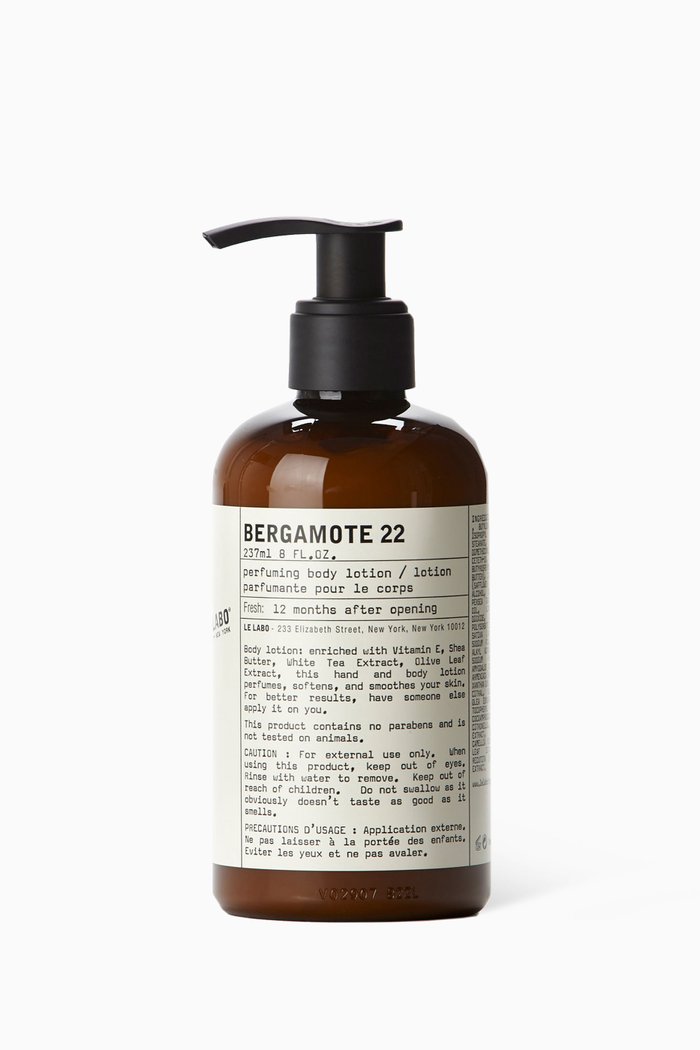 Bergamote 22 Body Lotion, 237ml, Multicolour