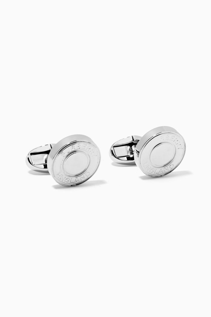 

Logo Cufflinks in Brass, Silver