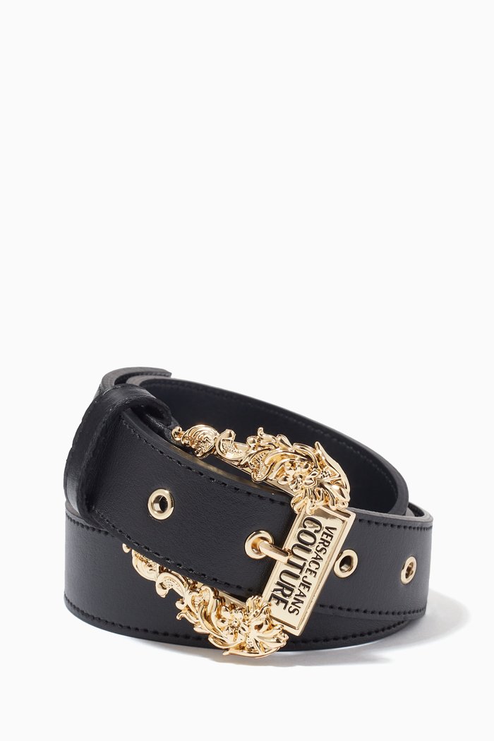 

Couture 1 Belt in Leather, Black