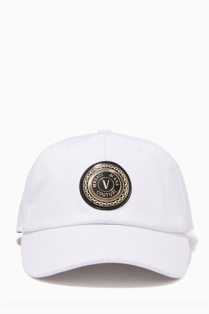 

Capello Baseball Cap in Cotton, White