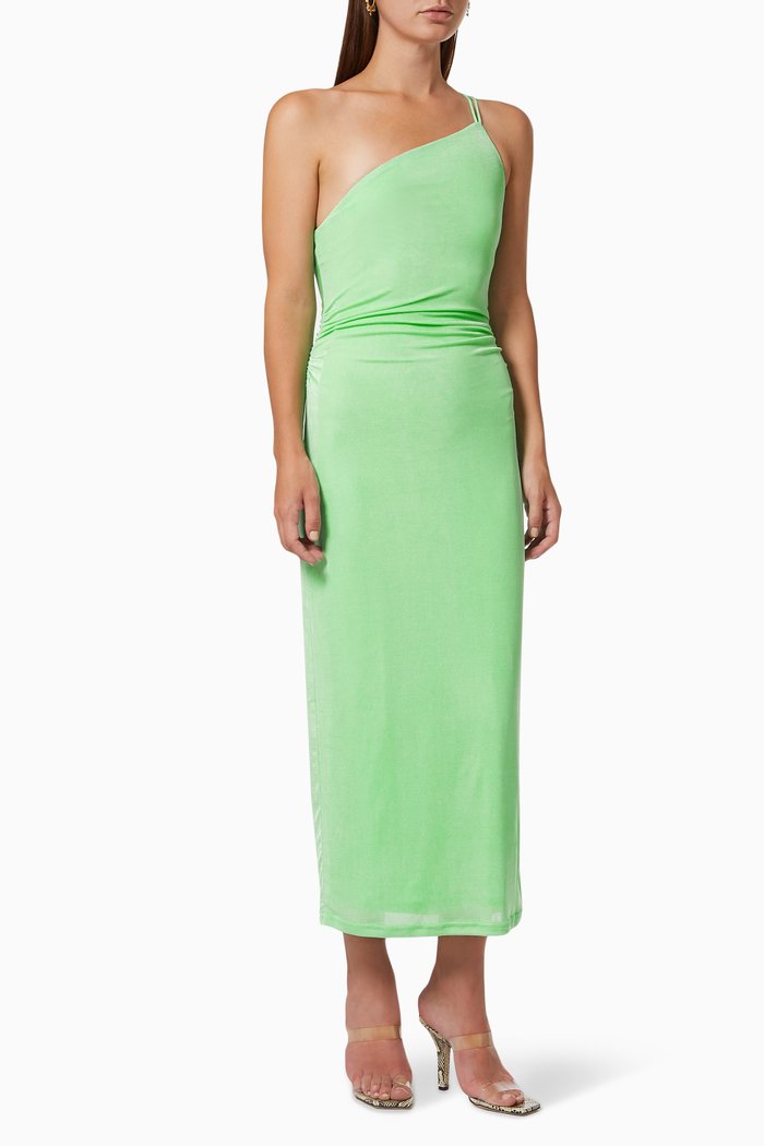 

Bella Dress in Crepe, Green